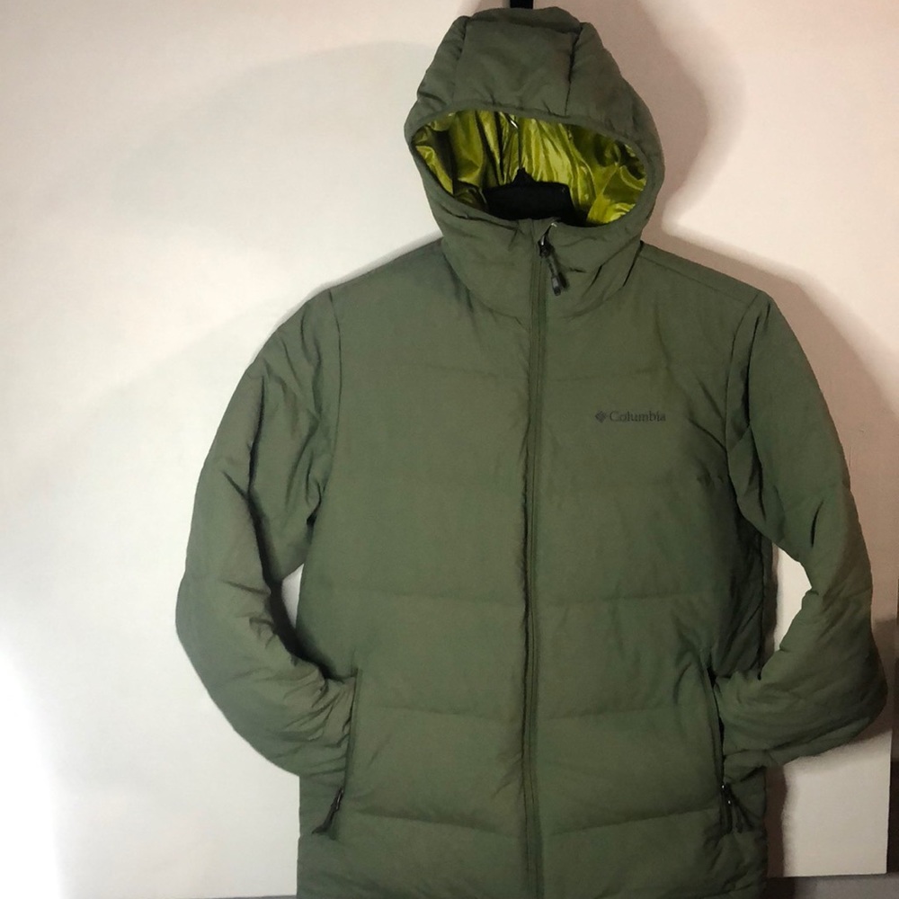 Columbia Men’s Medium Green Omni Heat 650 Turbo Down